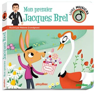 Livre musical - Mon premier Jacques Brel