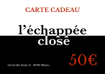 Carte cadeaux 50 euros