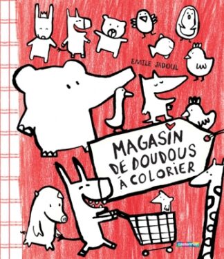 Magasin de doudous à colorier